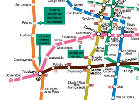 grande mapa metro cdmx